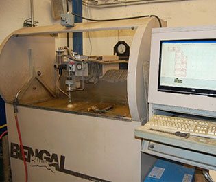 GHI Laser Metal Processing Equipment: 48 x 48 Flow Bengal Water Jet 50hr